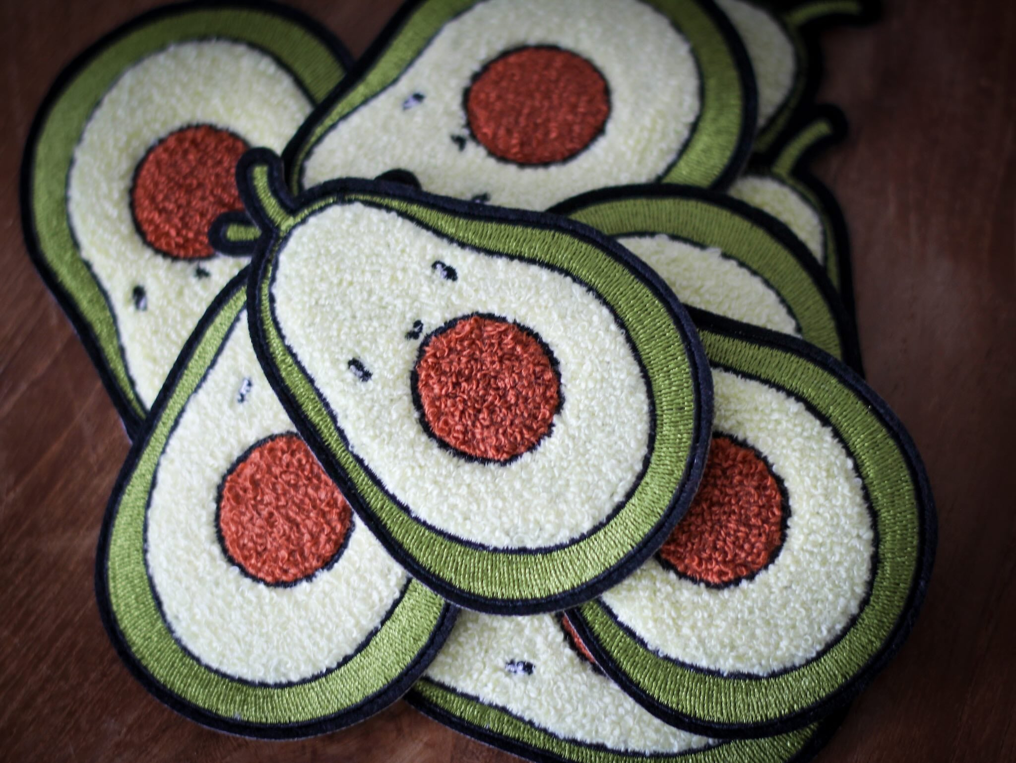 Chenille Patch - Arnold Avocado