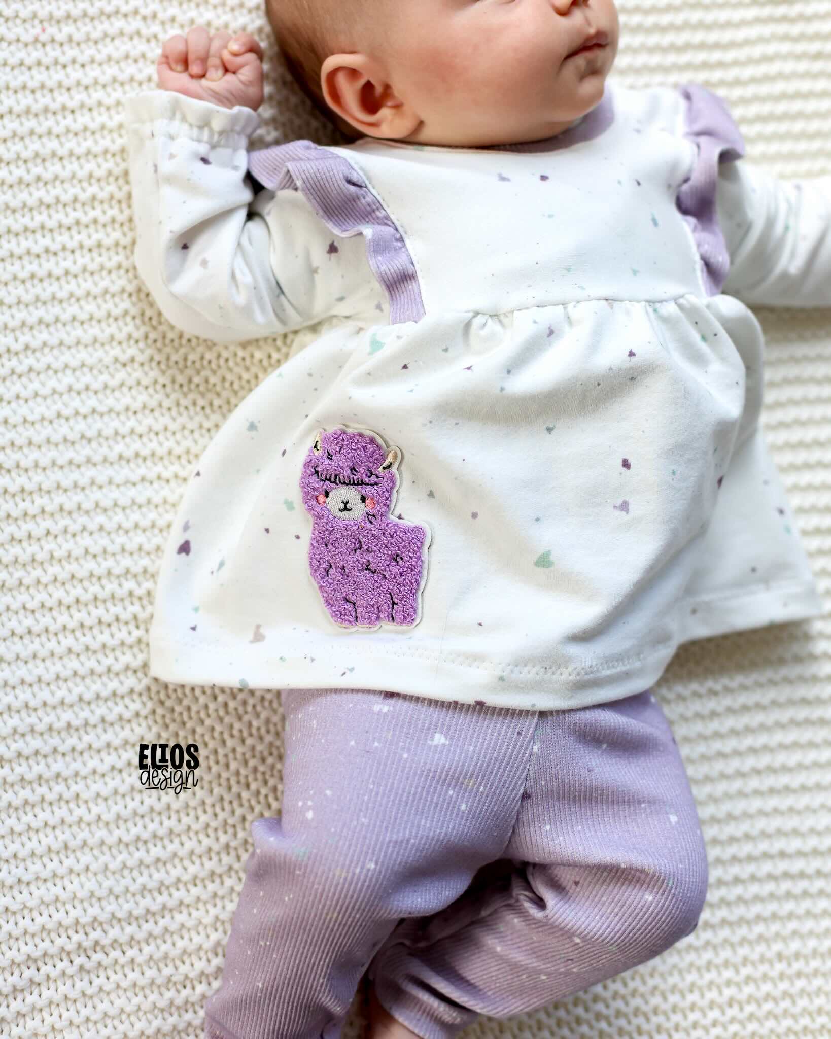 Chenille Patch - No Name Lama