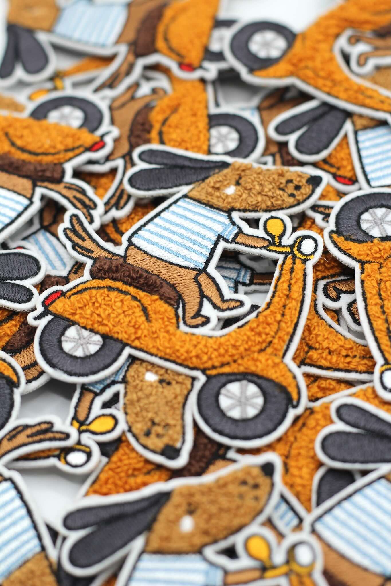 Chenille Patch - Rudi Roller