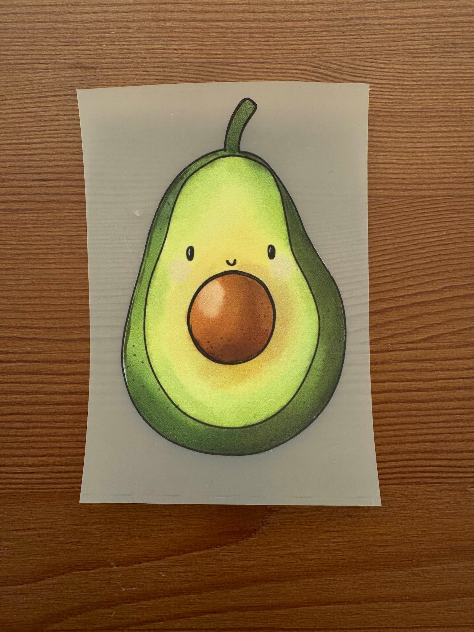 Bügelbild - Arnold Avocado