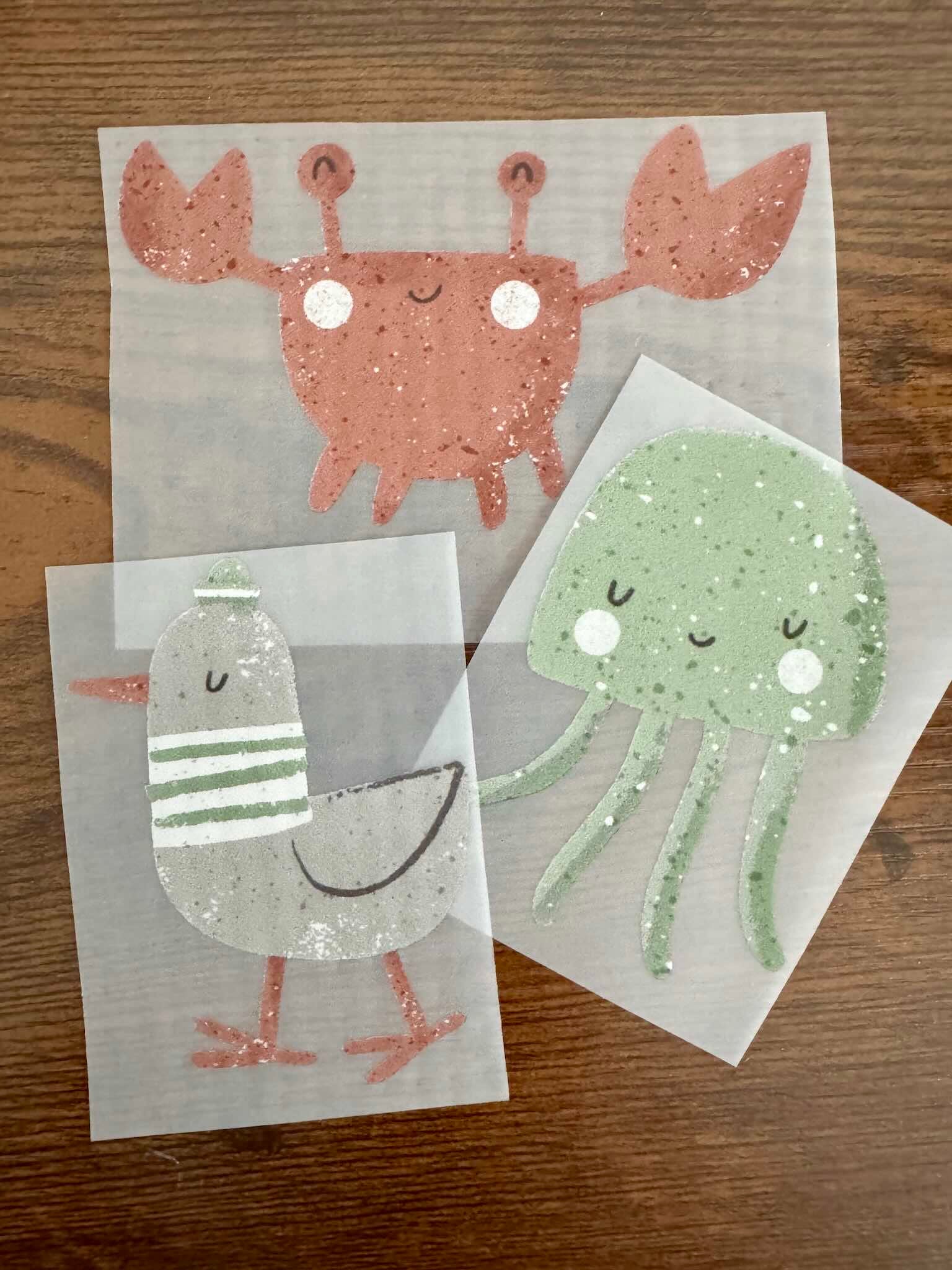 Bügelbild Marine Team