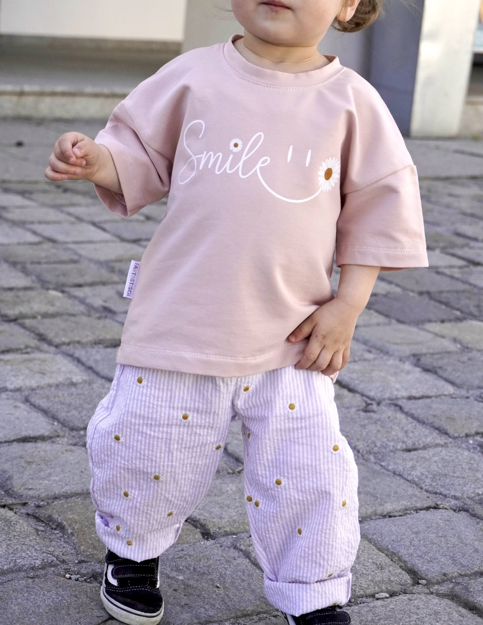 Bügelbild Smile