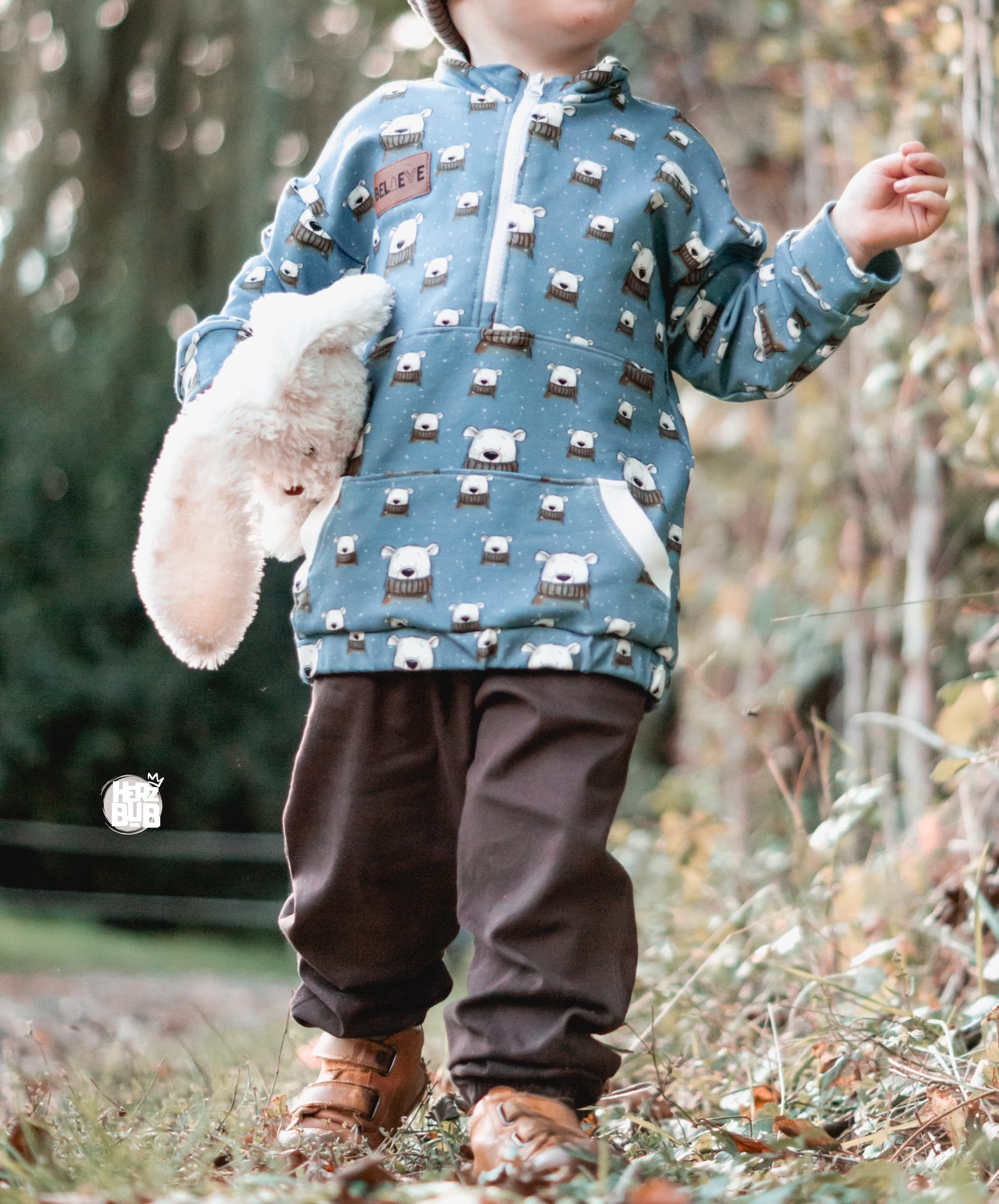 Bio French Terry Rollibär