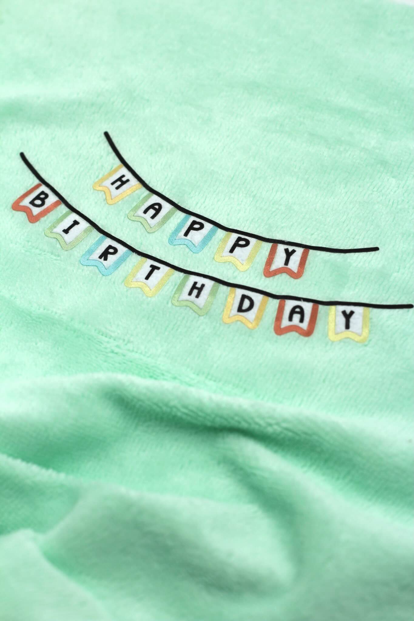 Wimpelkette – Happy Birthday