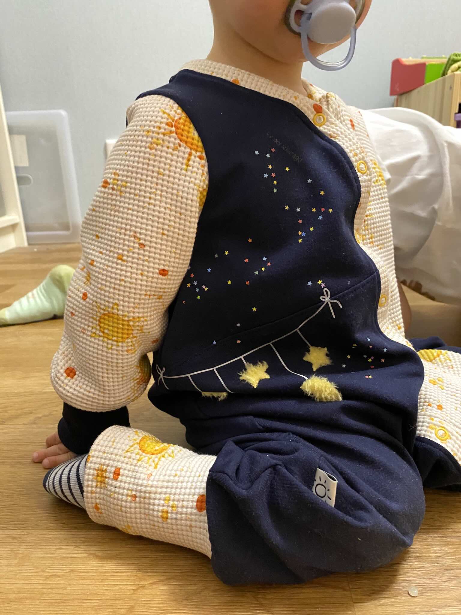 Flauschi Patch - Mond & Sterne