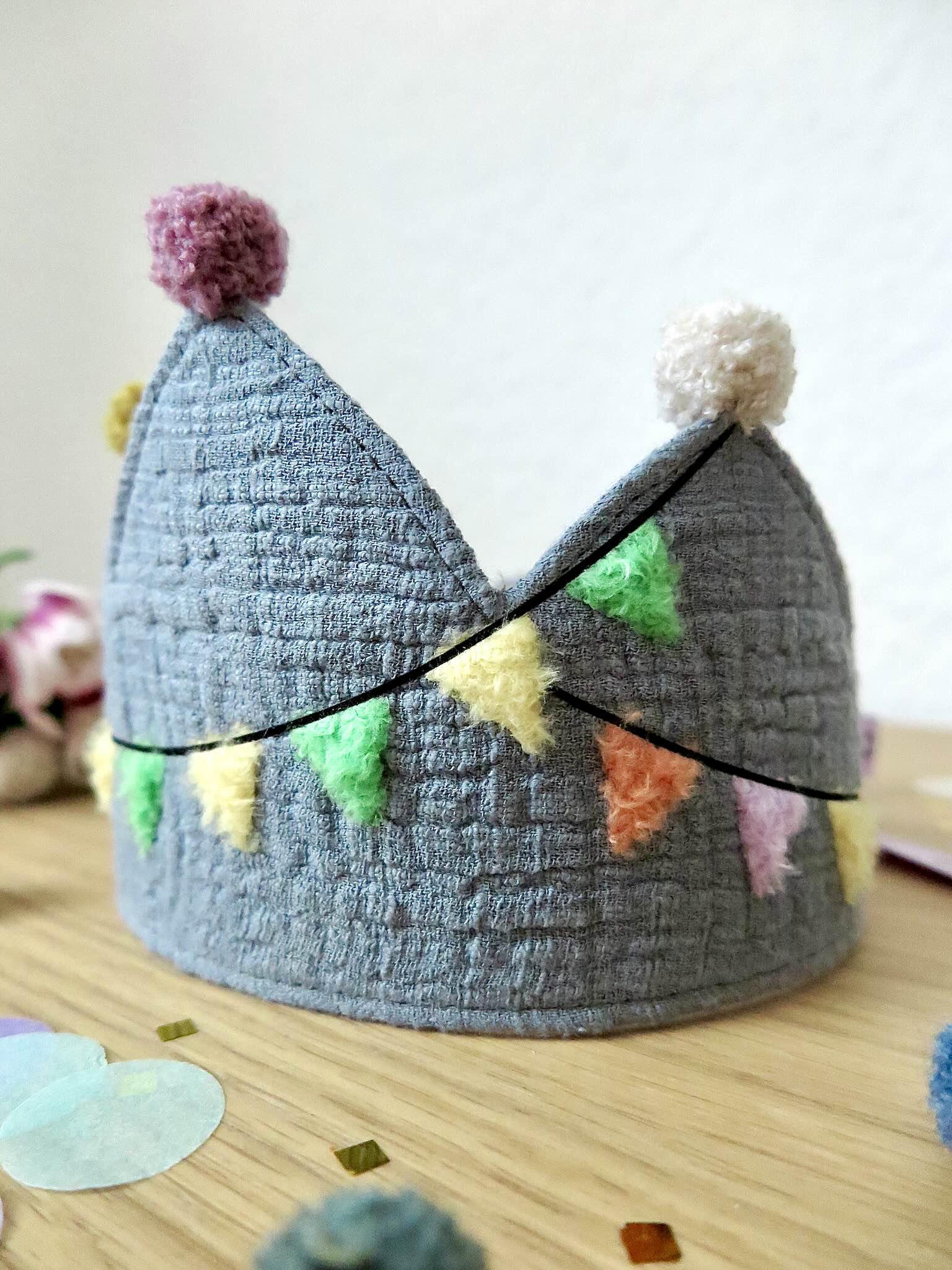 Flauschi Patch - Wimpelkette
