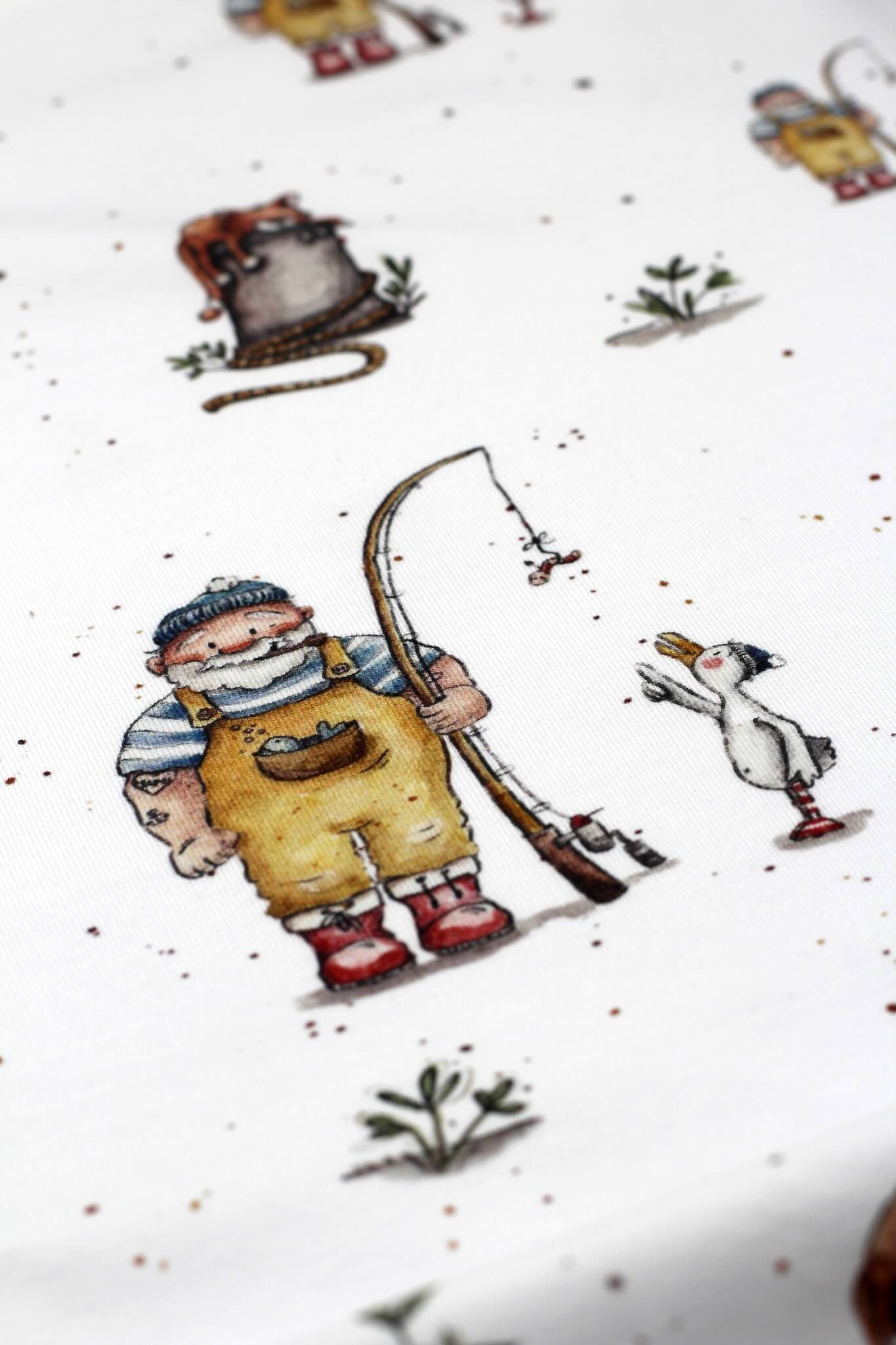 French Terry im Design Tönn Tüdelhaken