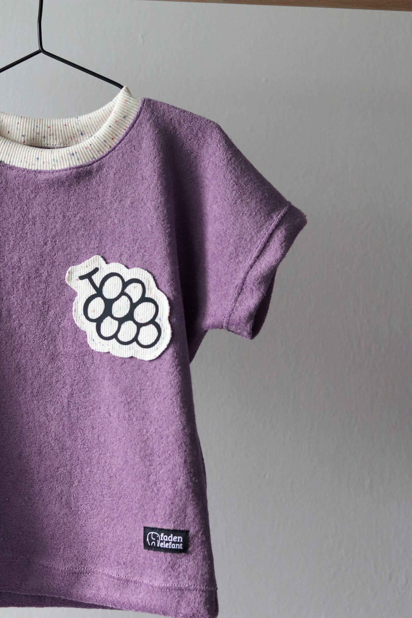 Frottee-Shirt Lilac Grape