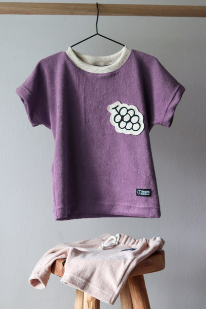 Frottee-Shirt Lilac Grape