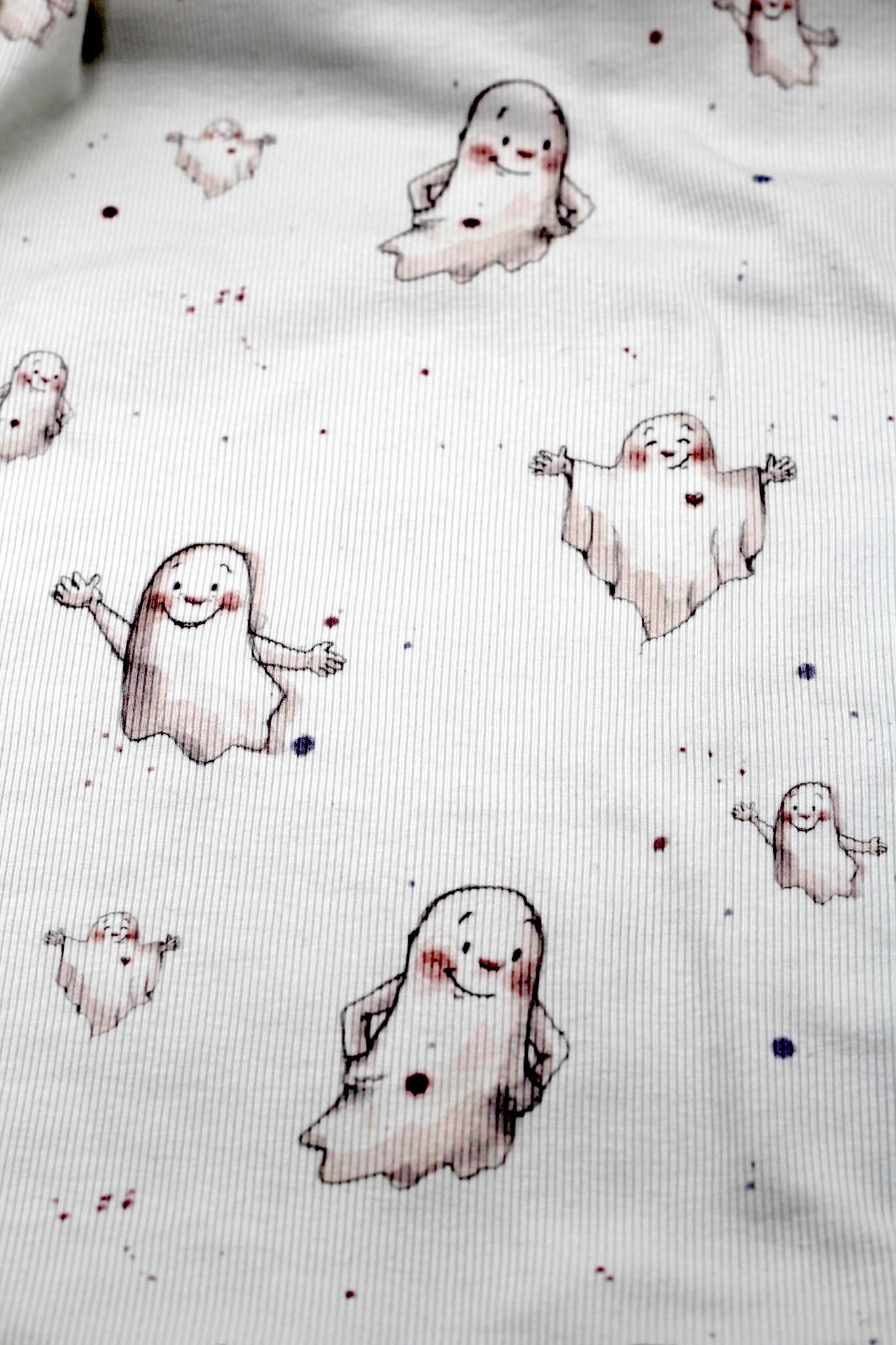 Rib Jersey im Design A lot to Boooh