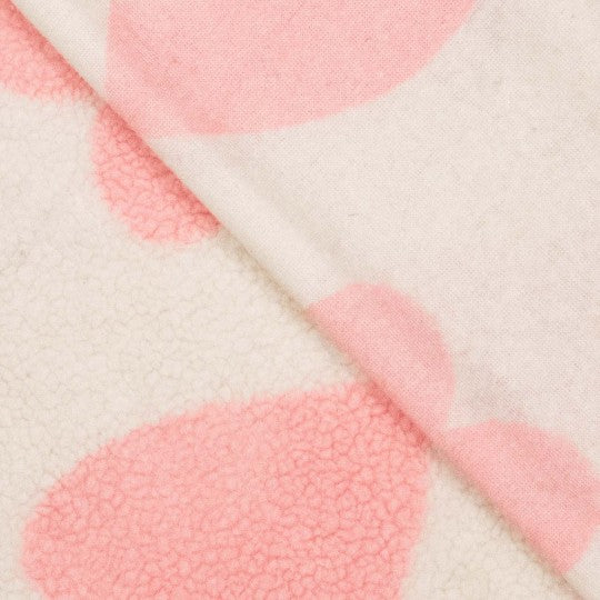 Teddy Plüsch - Herzen Rosa/Weiß