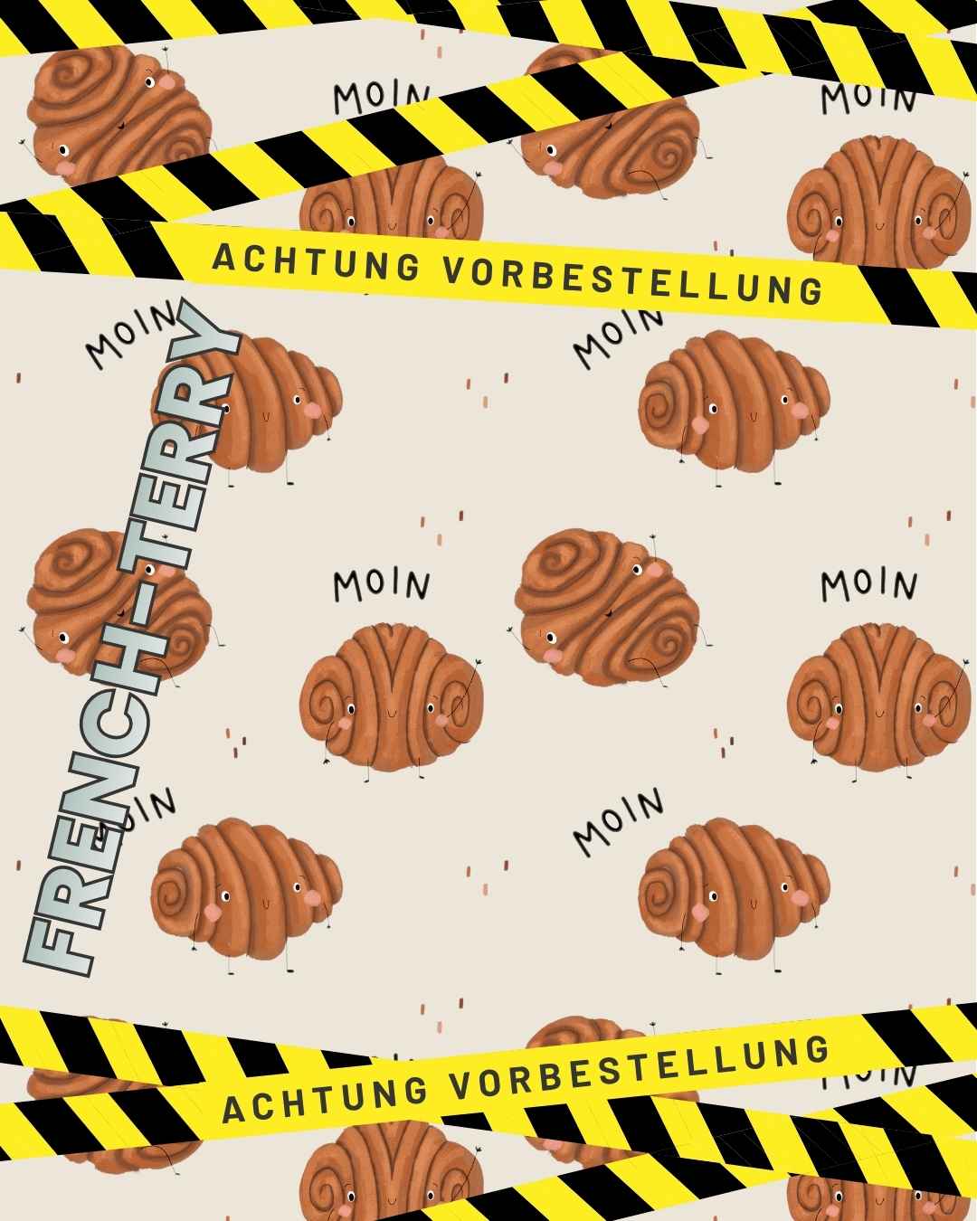 French-Terry - Franzbrötchen