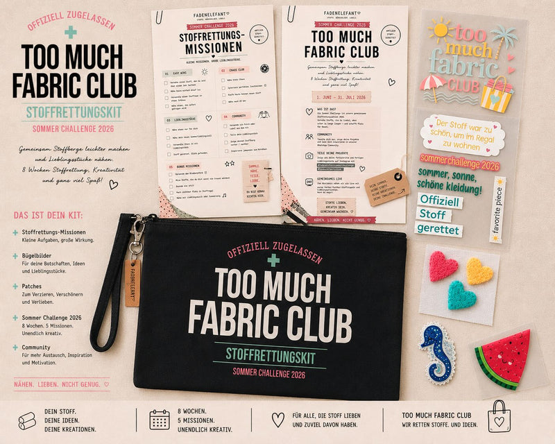 Stoffrettungskit – Too Much Fabric Club