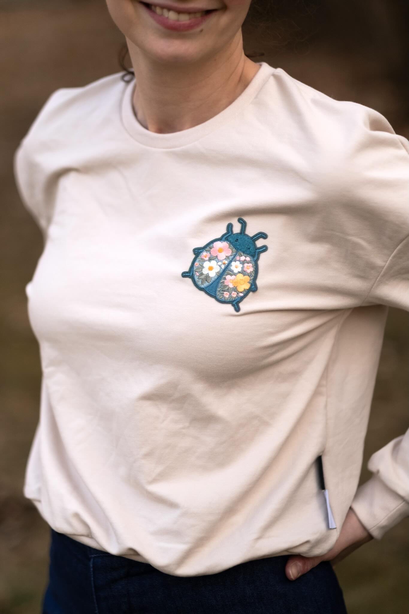 Chenille Patch – Brummi Blumenkäfer