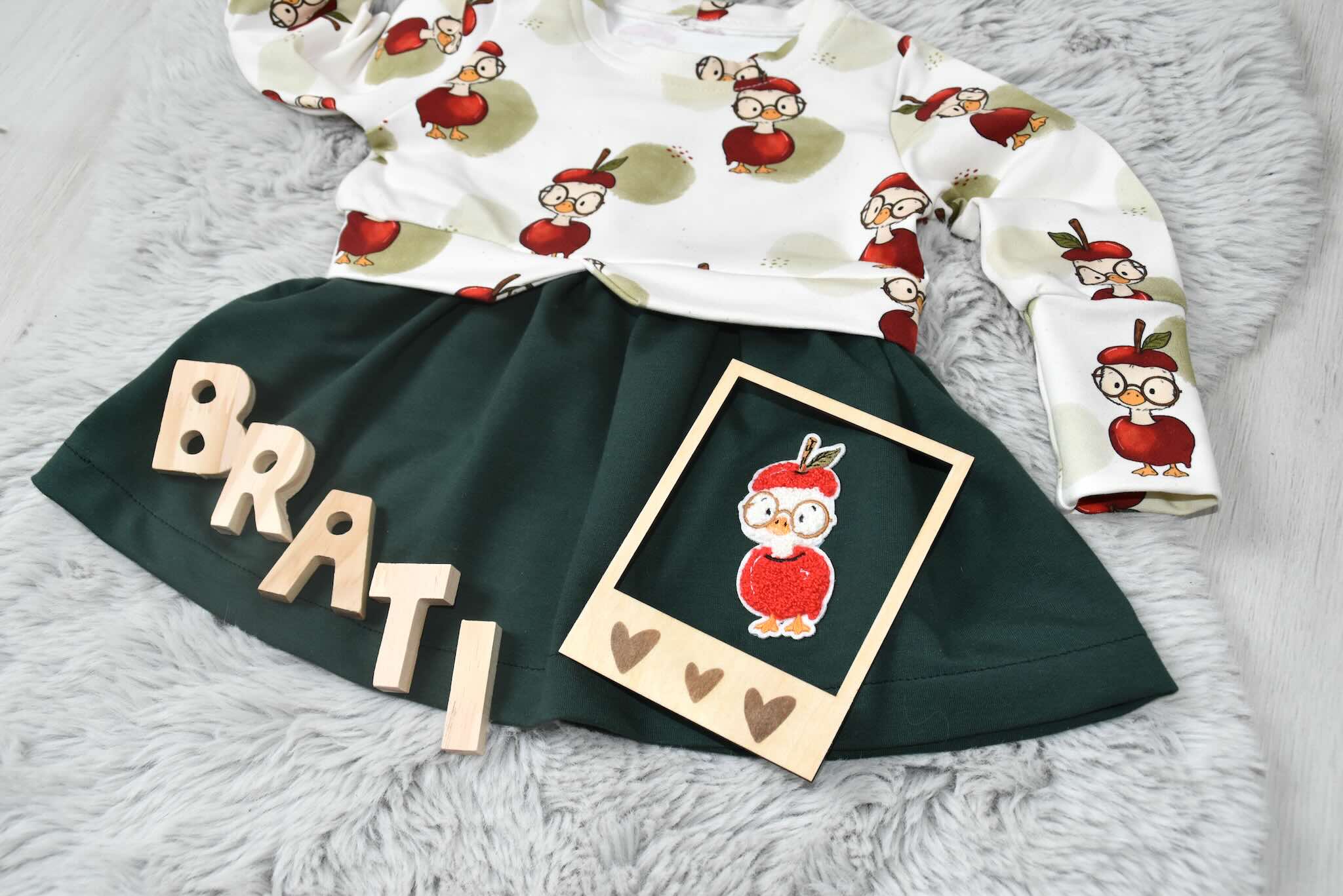 Chenille Patch - Brati Apfelgans