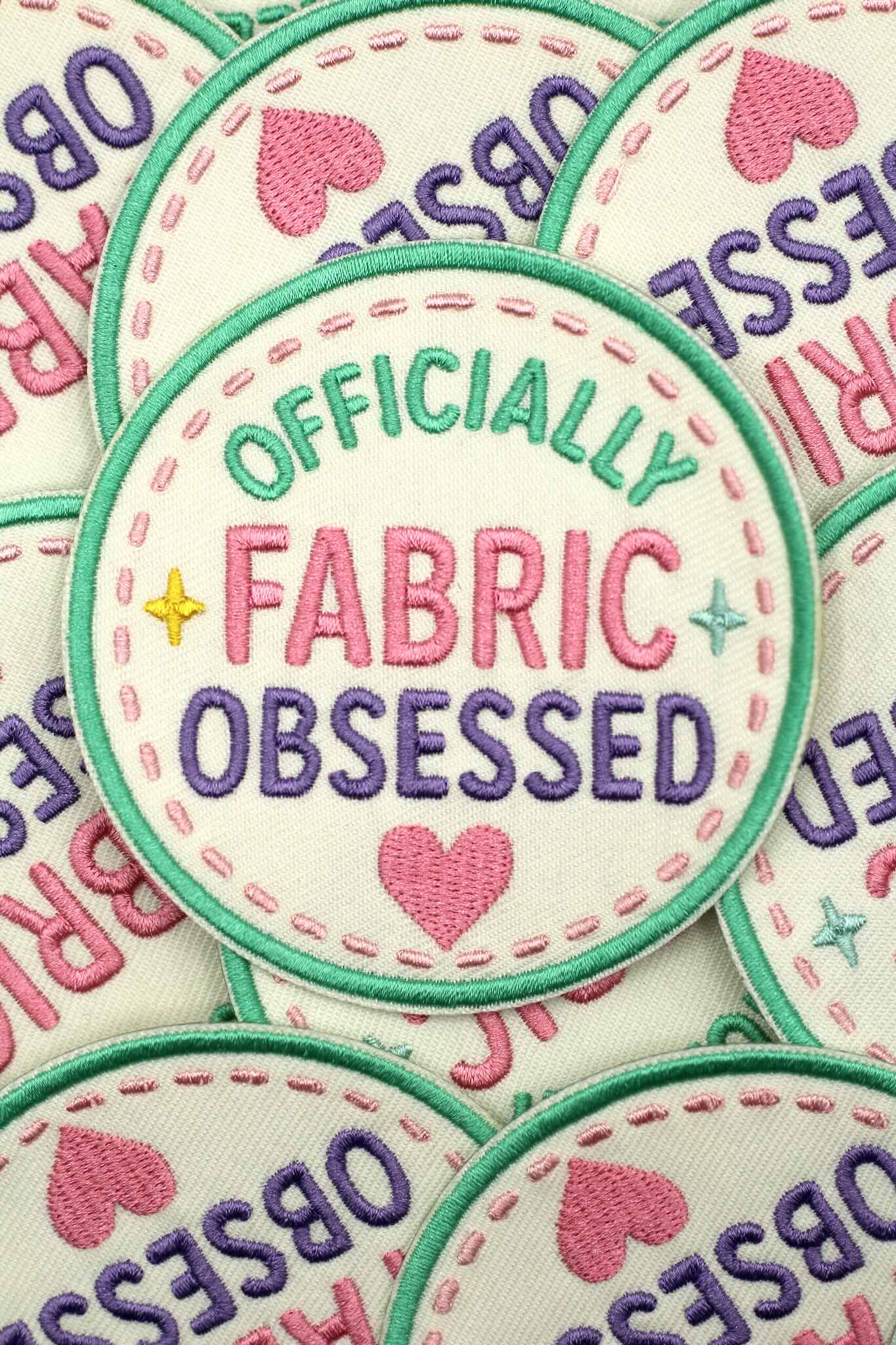 Chenille Patch - Fabric Obsessed