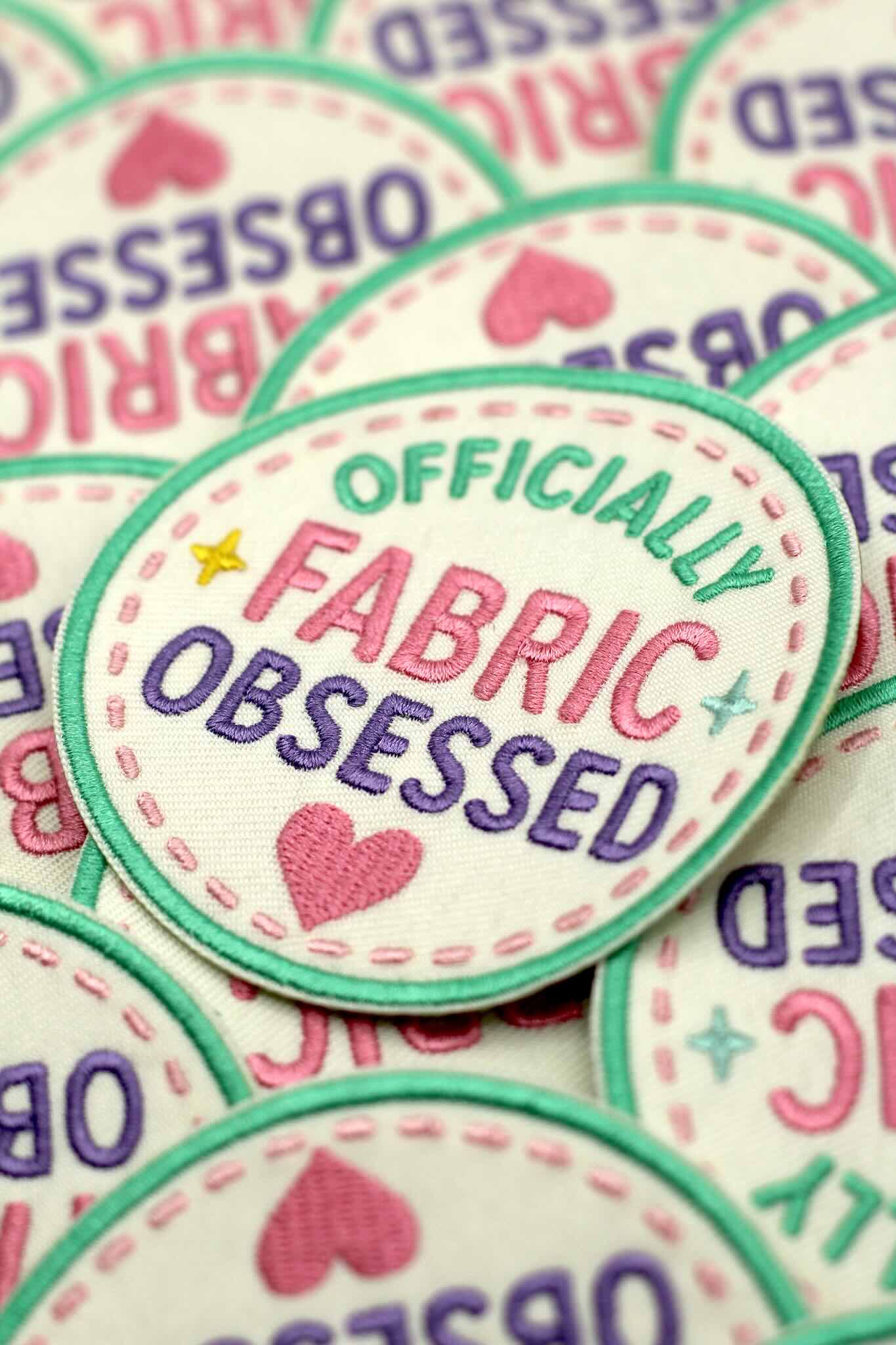 Chenille Patch - Fabric Obsessed