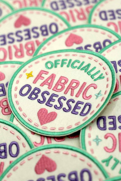 Chenille Patch - Fabric Obsessed