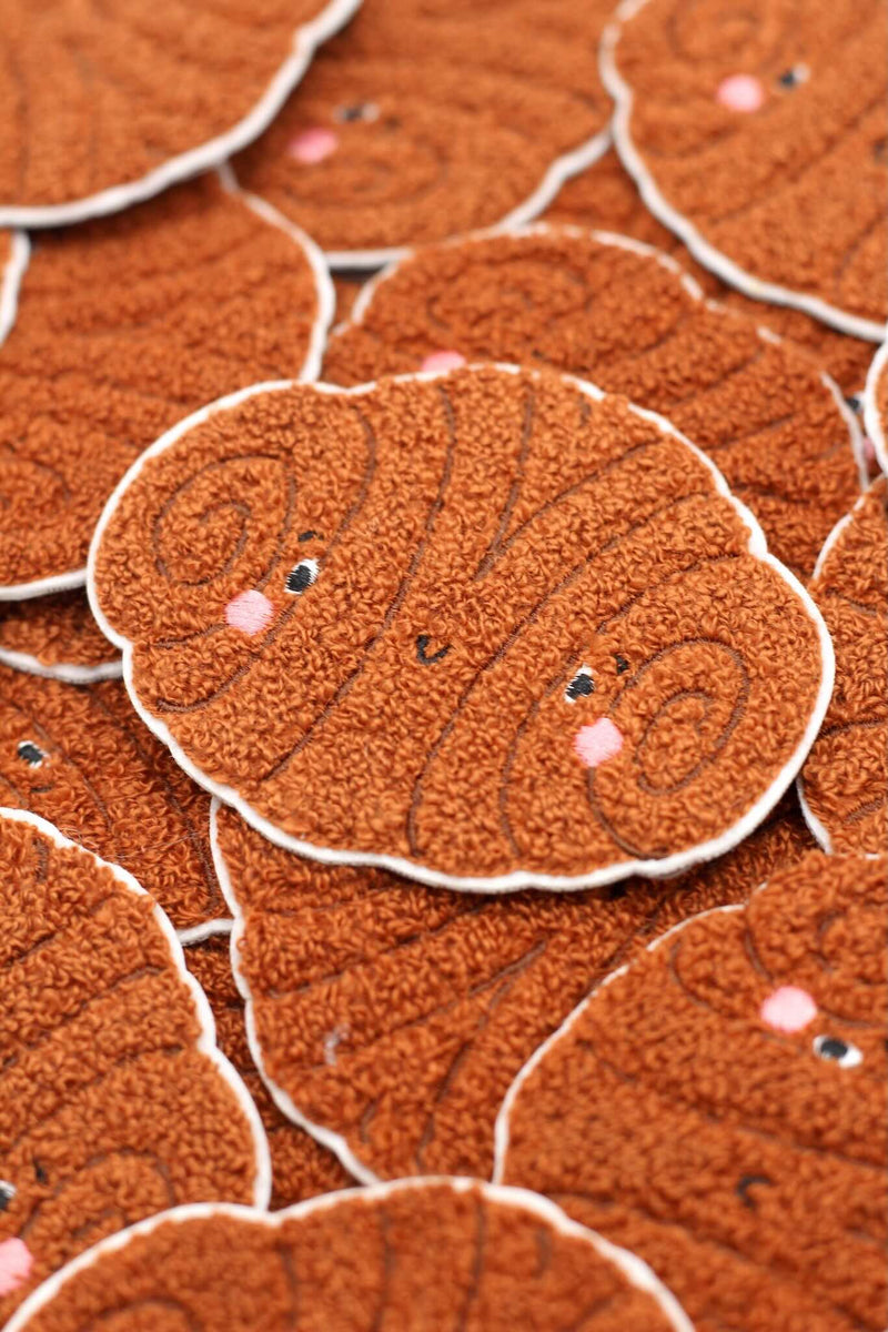 Chenille Patch - Franzbrötchen