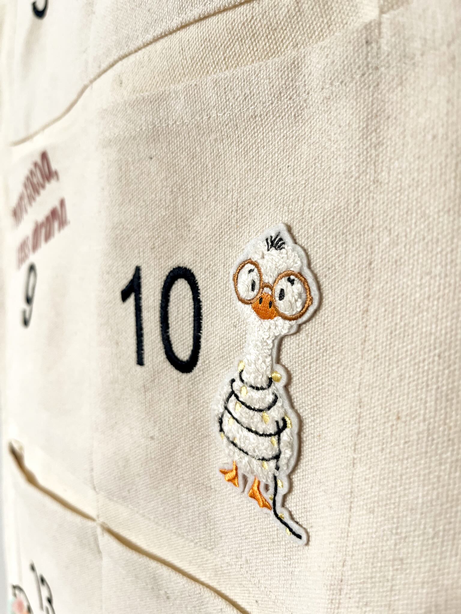 Chenille Patch - Glühgans