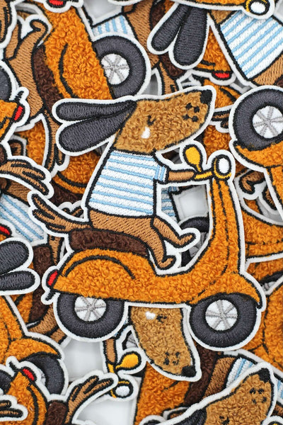Chenille Patch - Rudi Roller