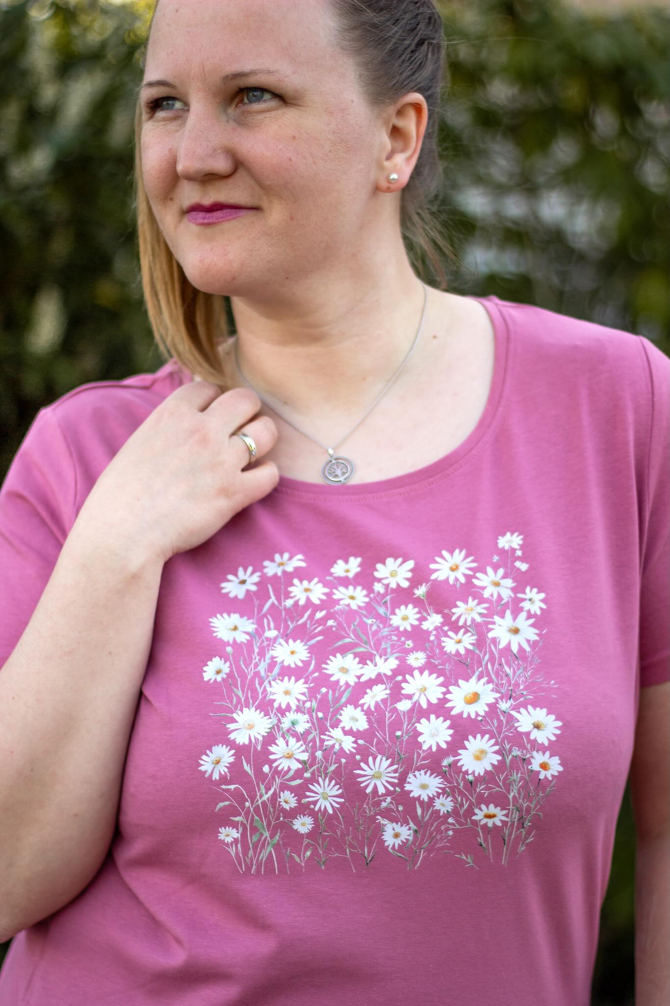 Bügelbild - Margeriten