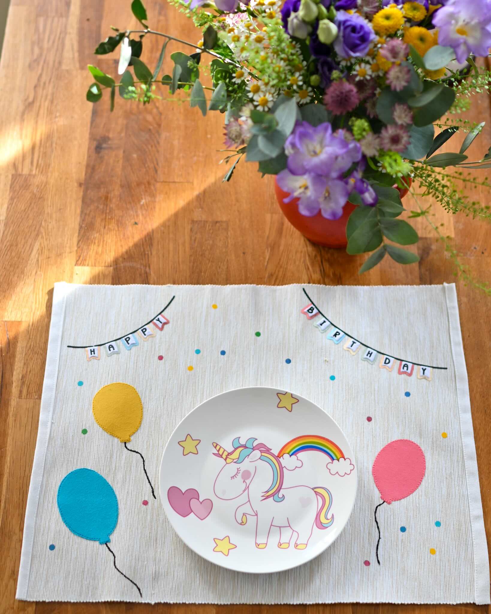 Wimpelkette – Happy Birthday