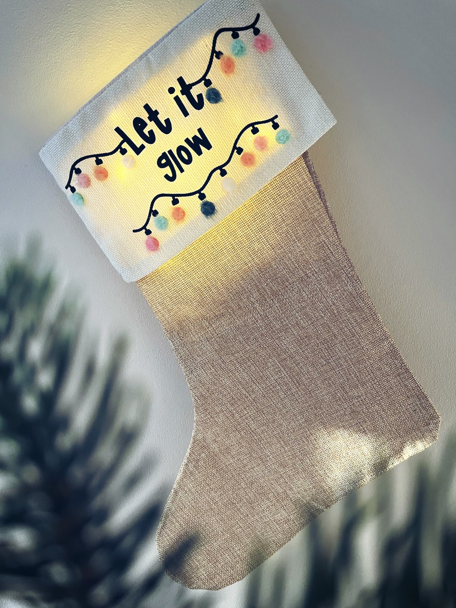 Flauschi Patch - Lichterkette