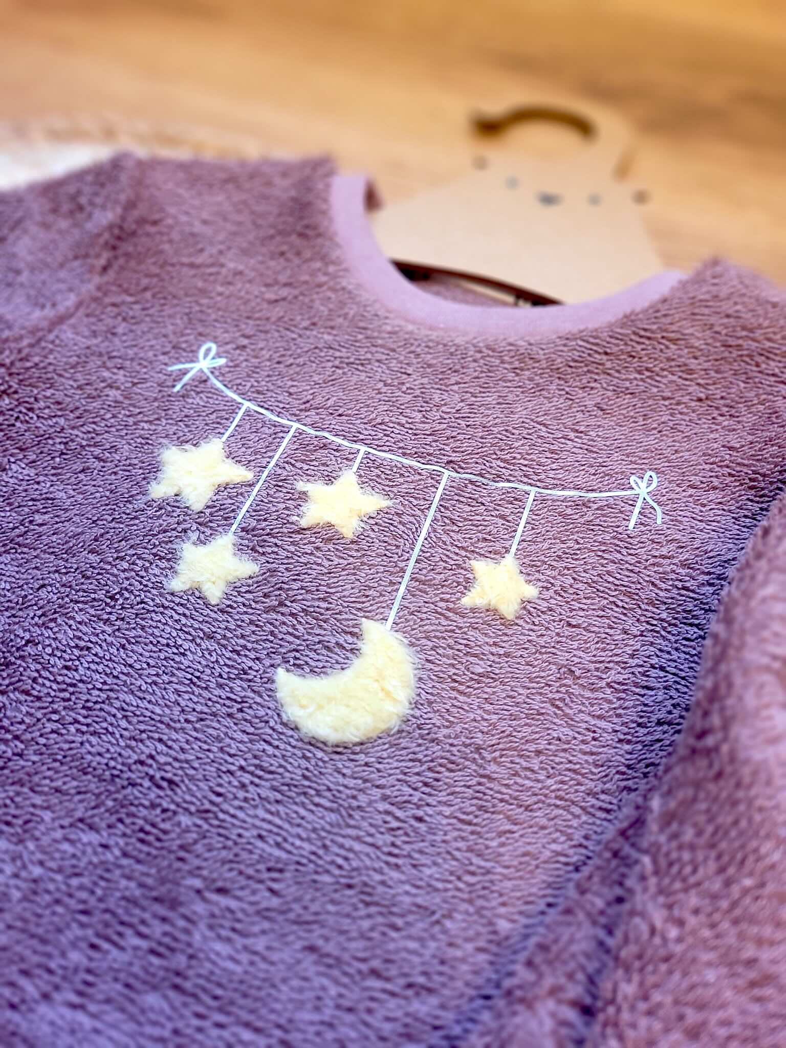 Flauschi Patch - Mond & Sterne
