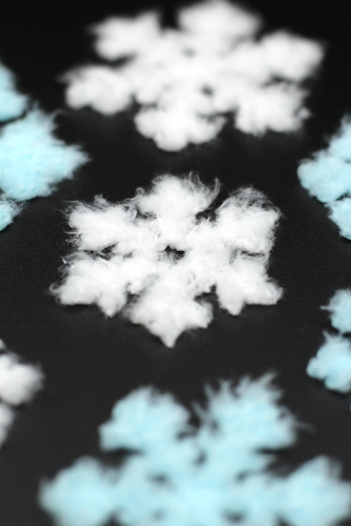 Flauschi Patch - Schneeflocken Mix