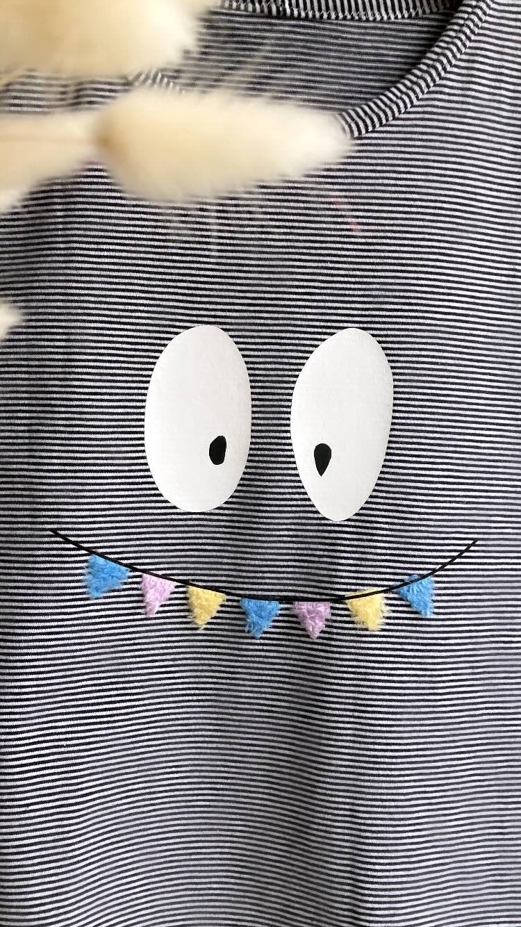 Flauschi Patch - Wimpelkette