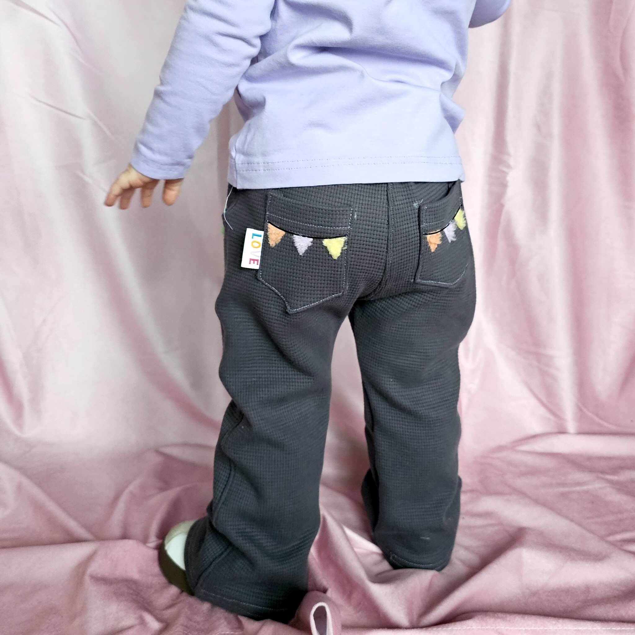 Flauschi Patch - Wimpelkette