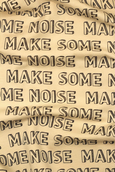 French-Terry-Stoff MAKE SOME NOISE