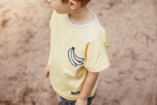 Terry-Shirt Banana Yellow Kids