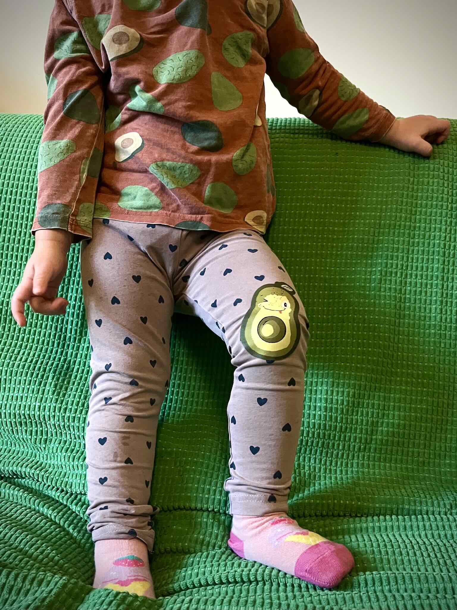 Flicken - Avocado