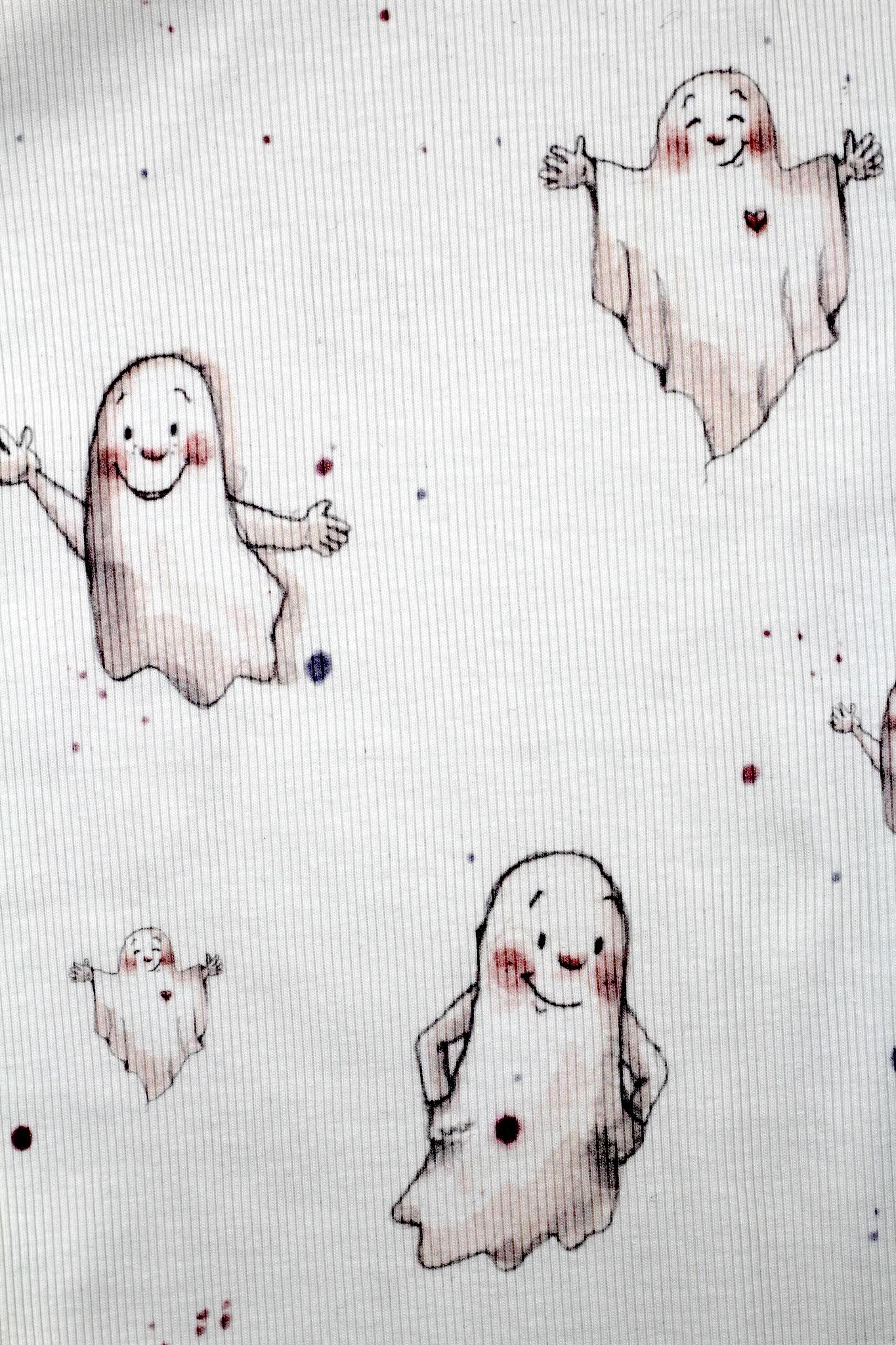 Rib Jersey im Design A lot to Boooh