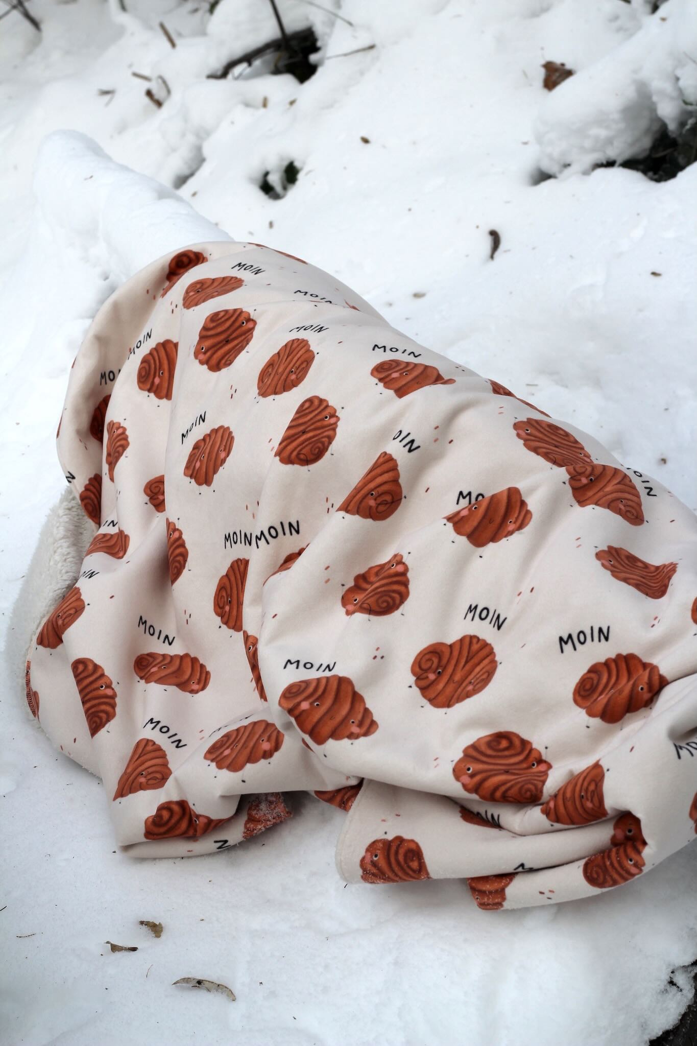 Sherpa Decke Franzbrötchen