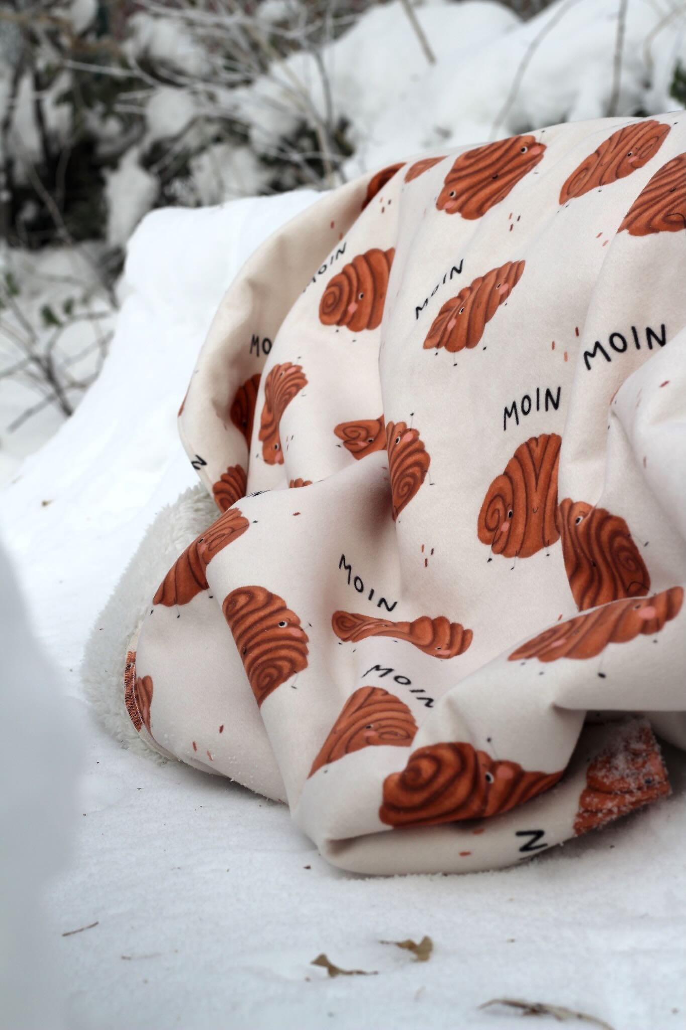 Sherpa Decke Franzbrötchen