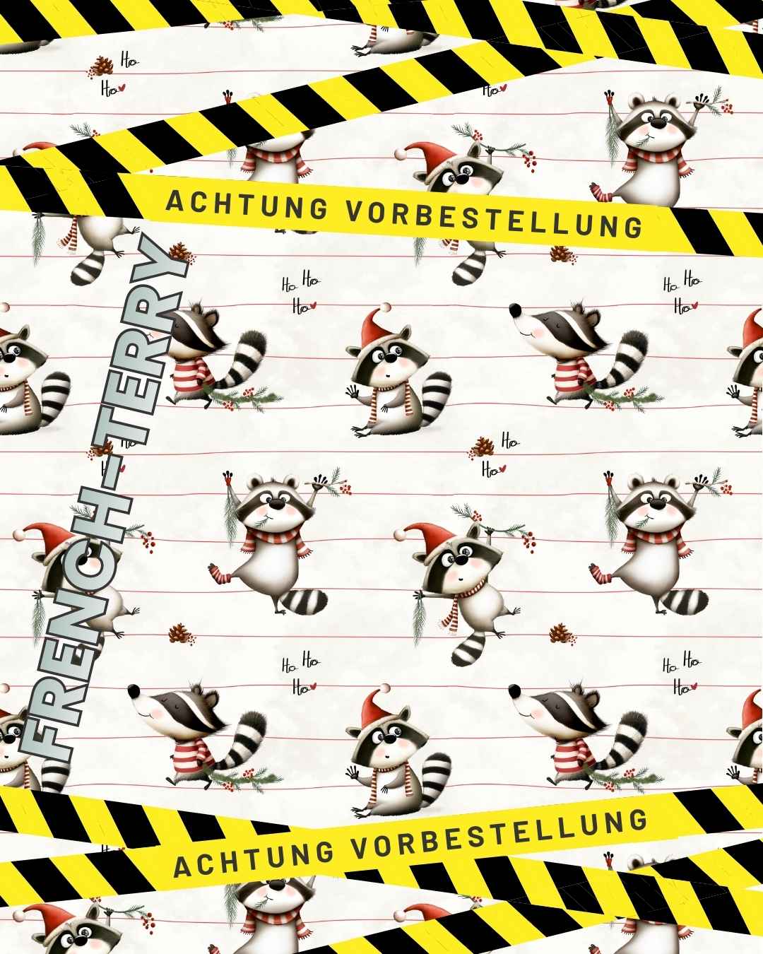 French-Terry - Willy Waschbär