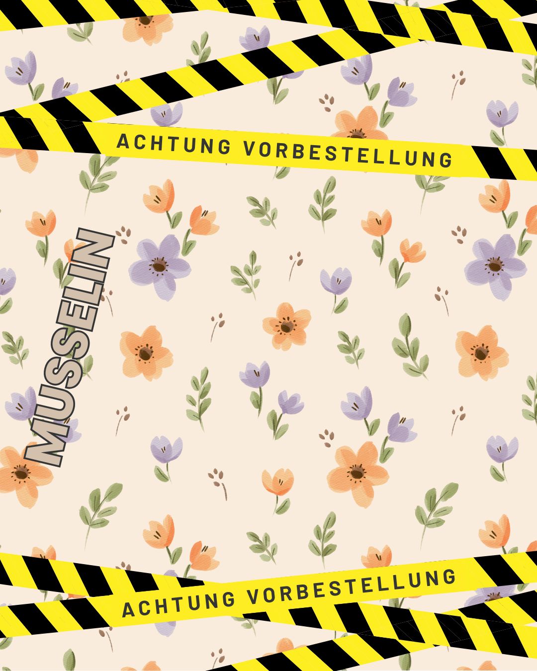 Musselin – Blumen