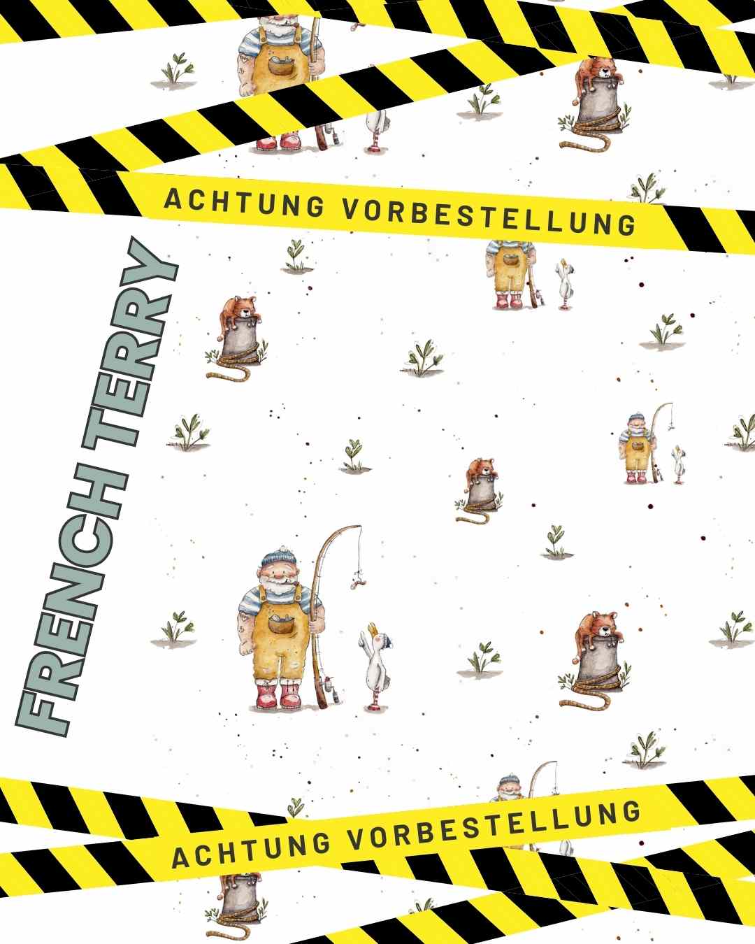 Vorbestellung Design Seemann auf French Terry
